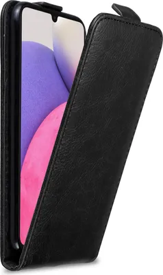 Obrázok produktu pre Cadorabo kryt pre Samsung Galaxy A33 5G ochranný kryt v čiernom flipovom puzdre kryt na mobilný telefón