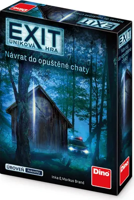 Obrázek produktu pro ÚNIKOVÁ HRA: NÁVRAT DO OPUŠTĚNÉ CHATY Párty hra