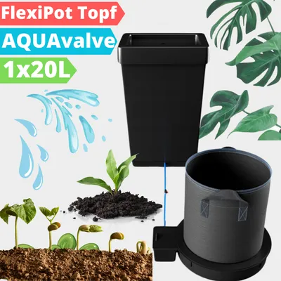 Produktbild von AutoPot FlexiPot Bewässerungsset 1 x 20L