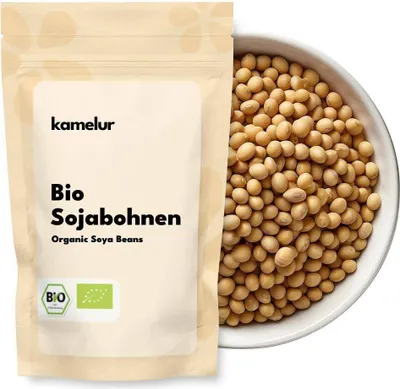 Produktbild von Kamelur® Bio Sojabohnen 1 kg