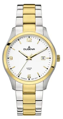 Produktbild von Dugena Herren-Armbanduhr 4460693 Tresor, Quarz, Edelstahl, 10 bar