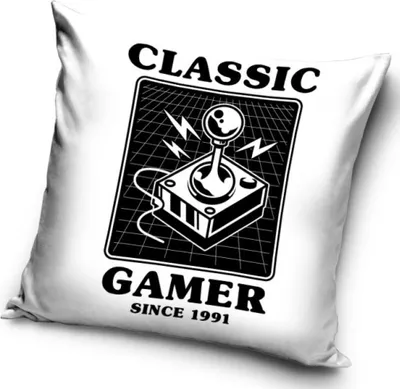 Obrázok produktu pre Dekoratívny vankúš Gamer Classic 40X40cm