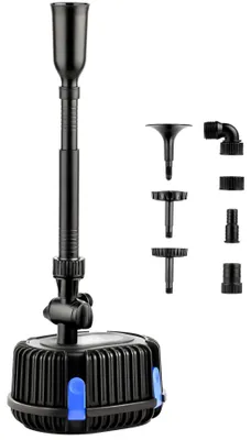 Productafbeelding van Fonteinpomp voor buiten, 25 watt, 1500 l/u, met 3 sproeimonden