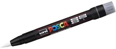 Produktbild von Fasermaler Uni Posca PCF-350 1-10mm weiß