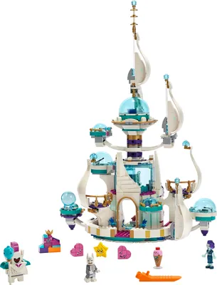 Produktbild von THE LEGO MOVIE 2 70838 Königin Wasimma Si Willis "gar nicht böser" Space-Tempel