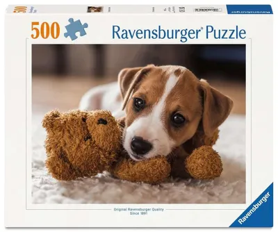 Productafbeelding van Ravensburger Legpuzzel: Knuffelvriendjes - 500 stukjes.