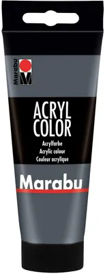Obrázok produktu pre Marabu Akrylová farba Akrylová farba 100 ml tmavosivá 079