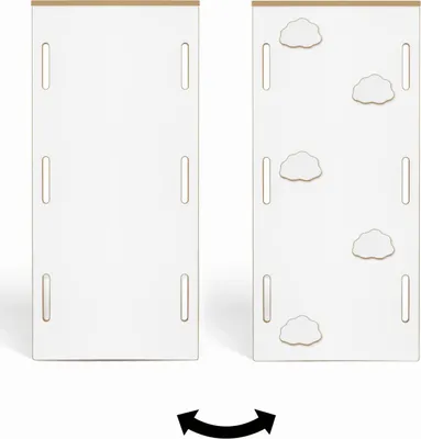 Produktbild von WÖLKCHEN Rutsche für große Wippe und Pikler-Dreieck