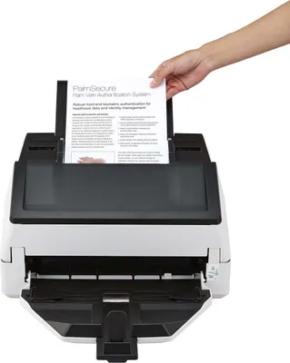 Zdjęcie produktu dla Ricoh fi-7600, 304,8 x 5588 mm, 600 x 600 DPI, 24 bit, 8 bit, 1 bit, 100 stron/min