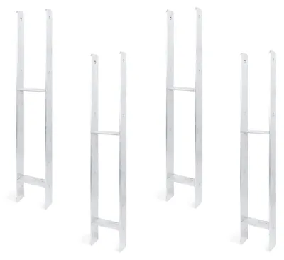 Immagine prodotto di Alberts 4xH-ancoraggio supporto palo carport scarpa palo H 800 mm