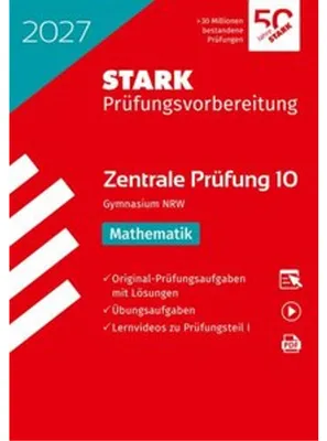Immagine prodotto di STARK Mathematik 10. Klasse - Zentrale Prüfung (ZP10) Gymnasium 2027 NRW - Prüfungsvorbereitung