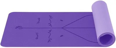 Obrázek produktu pro Yogamata 183 x 61 cm - TPE, tloušťka 6 mm - protiskluzová - ideální pro jógu a pilates