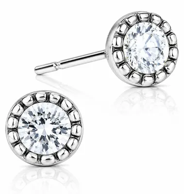 Produktbild von LUISIA® Ohrstecker "Judika" mit Kristallen von Swarovski® | Silber