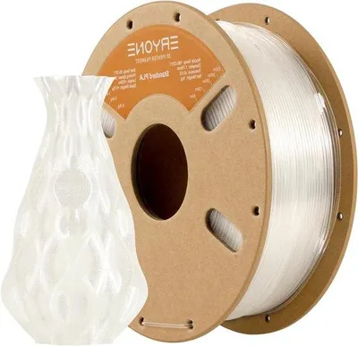 Obrázok produktu pre Filament pre 3D tlač, 1 kg, 175 mm, priehľadný