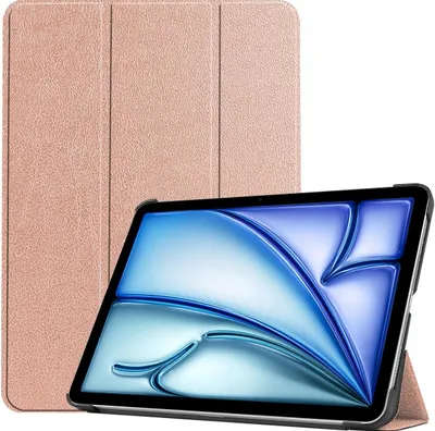 Produktbild von Mobigear Dreifach-Faltetui für iPad Air 11 Zoll (2026) – Klapphülle – Roségold