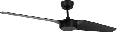 Produktbild von Energiespar Deckenventilator mit Fernbedienung Condor Schwarz 136 cm