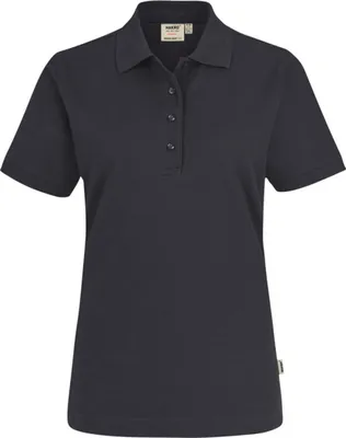 Produktbild von HAKRO Hakro Damen Poloshirt Mikralinar ECO #369 Gr. S karbongrau