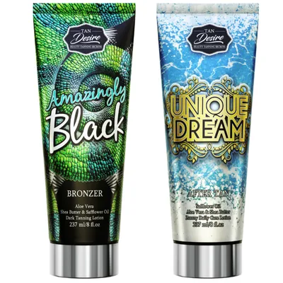 Obrázek produktu pro Tan Desire Amazingly Black + Unique Dream After Tan Gratis