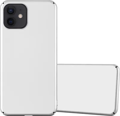 Produktbild von Cadorabo Hülle für Apple iPhone 12 MINI Schutzhülle in Silber Hard Case Handy Hülle Etui