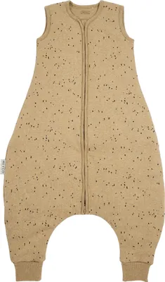 Produktbild von Meyco Rib Mini Spot Jumper Schlafsack – Winter – 104 cm – Toffee Melange