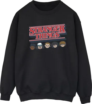 Produktbild von Netflix - "Stranger Things" Sweatshirt für Damen BI35938 (L) (Schwarz)