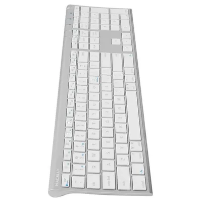 Produktbild von Macally ACEBTKEY-US, ultraschlanke Bluetooth Tastatur fr Mac, PC, iOS und Android, US QWERTY Tasten-Layout