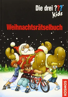 Produktbild von Die drei ??? Kids Weihnachtsrätselbuch