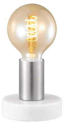 Produktbild von Home sweet Home Modern Sand Nickel Tischlampe - 10 x 10 x 9 cm