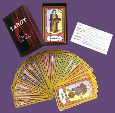 Produktbild von Tarot 78 kart z instrukcją