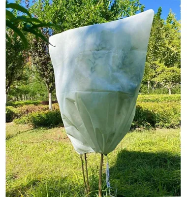 Image de Couverture de protection pour plantes, hiver, 120 x 180 cm, en polypropylène non tissé