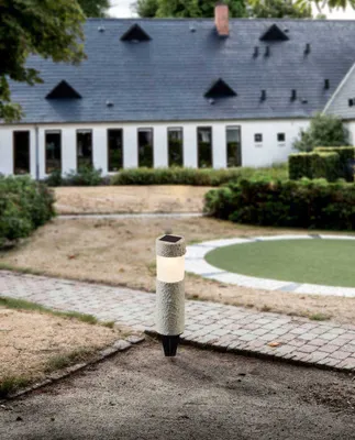 Produktbild von EGLO 47203, Grau, Kunststoff, Garten, Terrasse, 1 Glühbirne(n), LED, 0,024 W