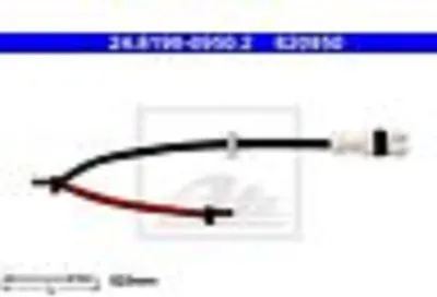 Produktbild von ATE 24.8190-0950.2 Warnkontakt Bremsbelagverschleiß 525mm Vorne für PORSCHE 911 (997) 911 Cabriolet (997) 911 Targa (997)