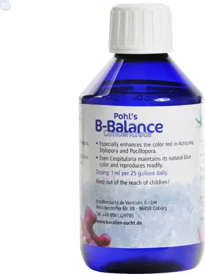 Image de Culture de coraux Pohl's B-Balance concentré 100 ml - micro-éléments pour coraux