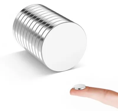 Produktbild von Neodymium Magneten, 15 x 2 mm, Extra Sterk, Geschikt für Büro, Magnetbrett, Kleine Magneten (10 Stück)