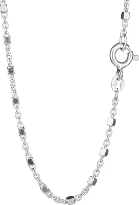 Produktbild von Collier 42cm Fantasiekette 925 Sterling Silber Damen Halskette 1,5mm Breit 6746