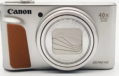 Produktbild von Canon PowerShot SX740 HS silber (20.3Mp, 3.0 LCD)