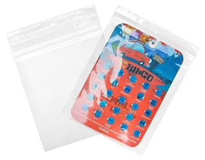 Produktbild von Druckverschlussbeutel mit Euroloch 20.5x25.5cm Transparent PP 50 Mikron (100 Stück) [ZR810]