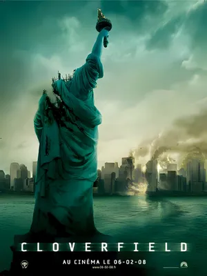 Obrázok produktu pre Cloverfield – 116 x 158 cm – Originálny filmový plagát