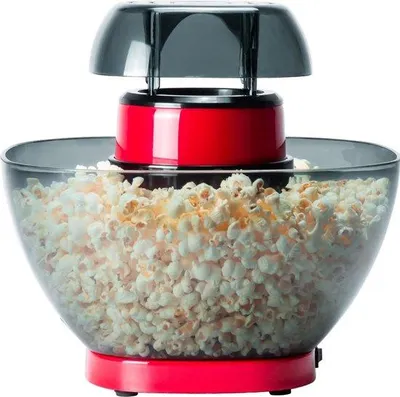 Image de Machine à pop-corn électrique - 1200 W - sans huile ni beurre - Idéale pour une fête
