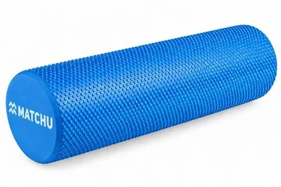 Produktbild von Matchu Sports Schaumstoffrolle 45 × 15 cm aus EVA-Schaum – Mittelhart – Pilatesrolle, Massagerolle, Yogarolle, Faszienrolle, Fitness-Roller, Gymnastik