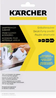 Produktbild von Kärcher Entkalkerpulver für Dampfreiniger 6x17g (1er Pack)