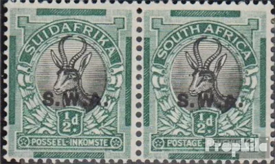 Produktbild von Briefmarken Namibia - Südwestafrika 1930 Mi 132-133 waagerechtes Paar postfrisch Freimarken