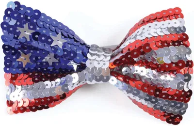 Immagine prodotto di Fascia a farfalla con paillettes, stile americano - Taglia unica
