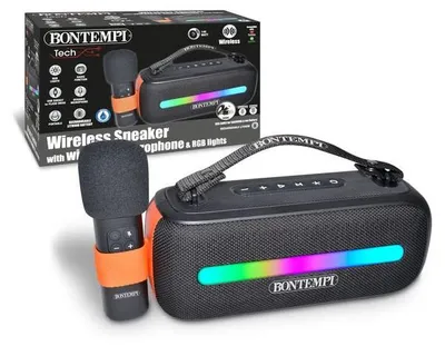 Immagine prodotto di Altoparlante wireless Bontempi con microfono e illuminazione RGB