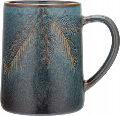 Obrázek produktu pro Keramický hrnek na kávu Pine Forest 490 ml vintage