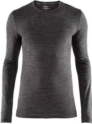 Produktbild von CRAFT Fuseknit Comfort RN LS M BLACK MELANGE S