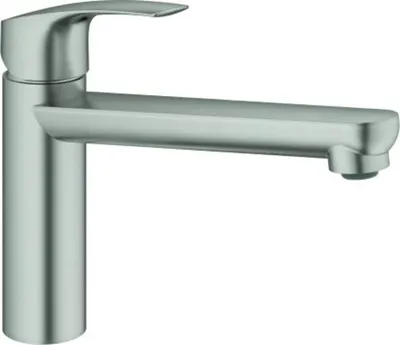 Immagine prodotto di GROHE Eurosmart Mitigeur monocommandé pour évier, saillie 222mm, hauteur moyenne, orientable, 30463DC0, 30463DC0