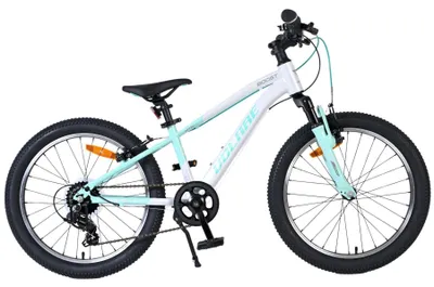 Obrázok produktu pre Detský bicykel Volare Boost – 20 palcov – 7 rýchlostí – biela/mätovo zelená