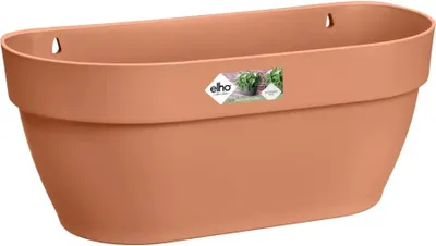 Produktbild von Blumenampel Elho Vibia Campana Kunststoff 35 x 16,2 x 14,8 cm braun