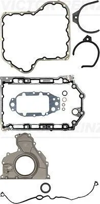 Produktbild von REINZ 08-38527-01 Dichtungssatz Kurbelgehäuse für CITROËN C5 III Kombi (RW) passend für PEUGEOT 407 SW (6E) 407 (6D) 607 (9D, 9U)